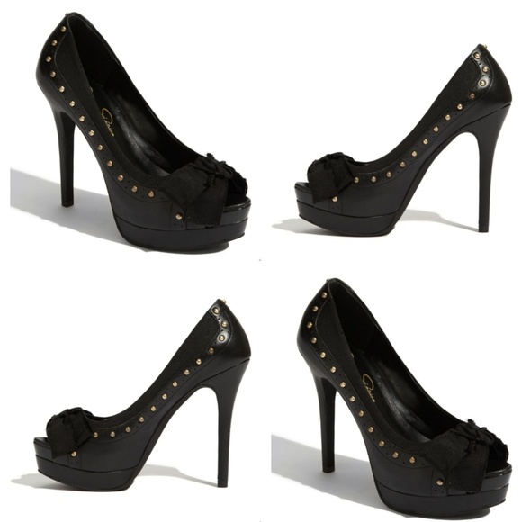 Jessica Simpson Shoes - Jessica Simpson Easten Peeptoe Platform Pumps